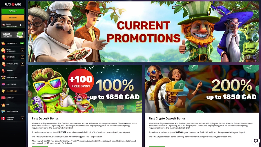 Playamo Casino No Deposit Bonus: Your Chance to Win